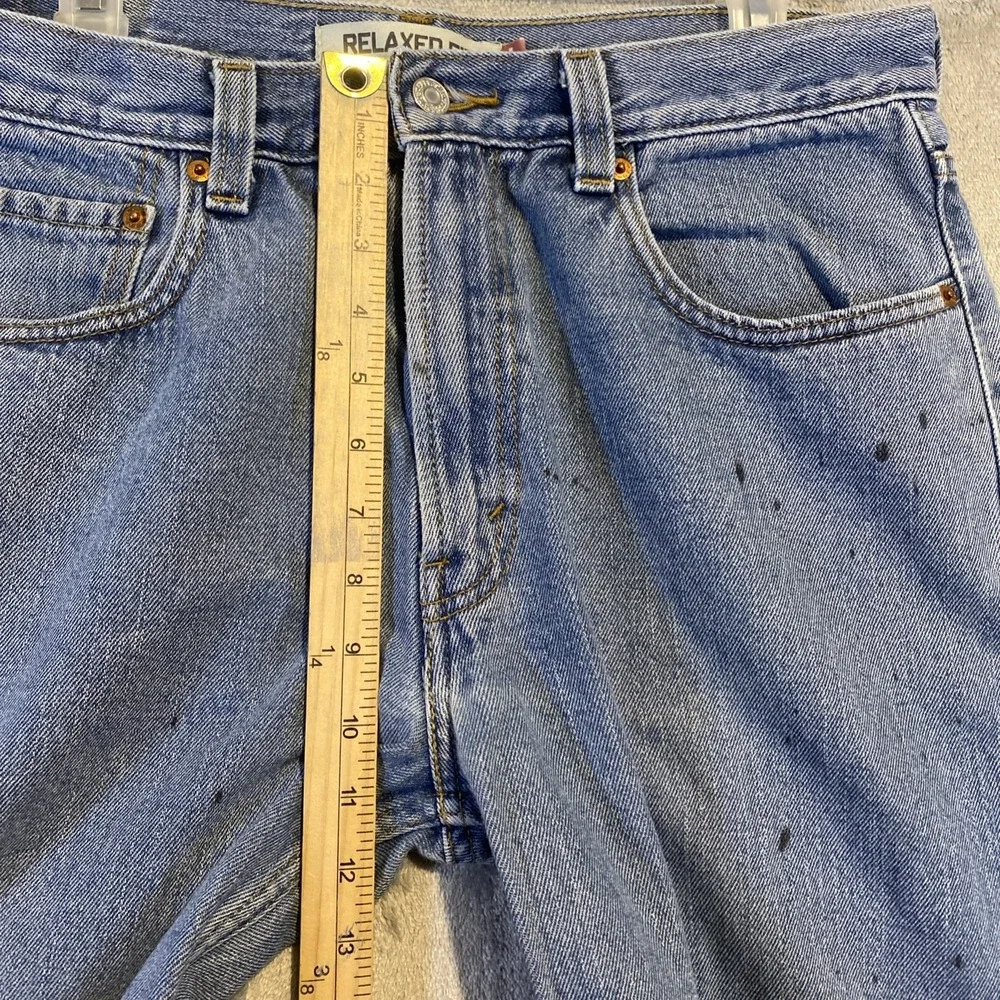 Levis 550 Jeans Mens Sz 34x32 Blue Faded Relaxed  Loose 